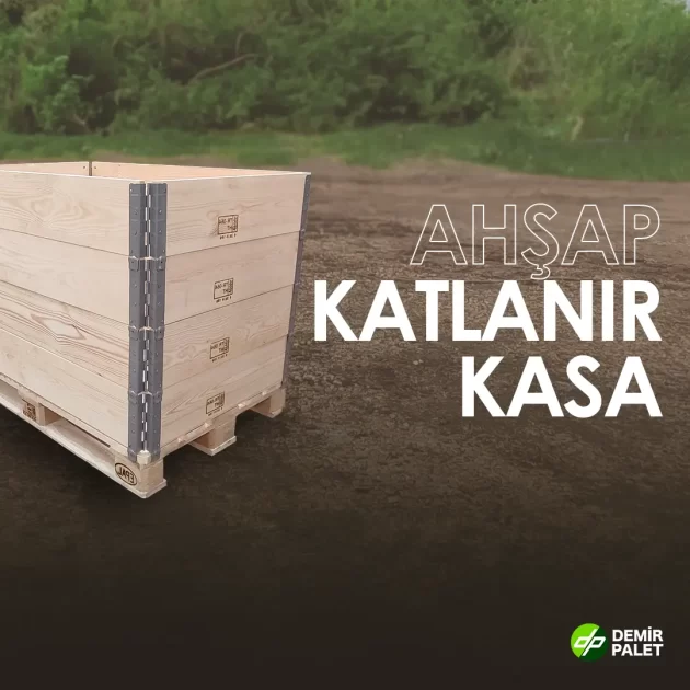 ahşap katlanır kasa - kasakat